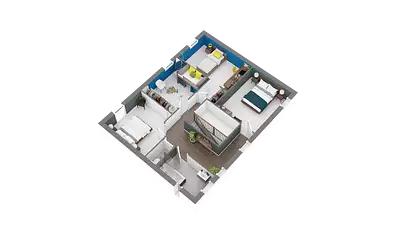 Maison neuve, 128,14 m²