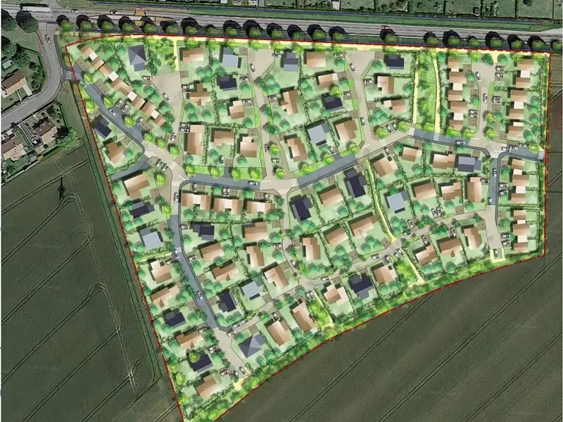 Maison neuve, 85 m² - Moulins en Bessin (14740)