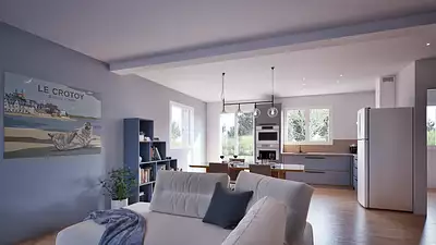 Maison neuve, 100,23 m²