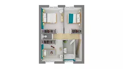 Maison neuve, 95 m²