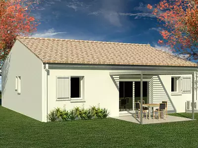 Maison neuve, 73 m²