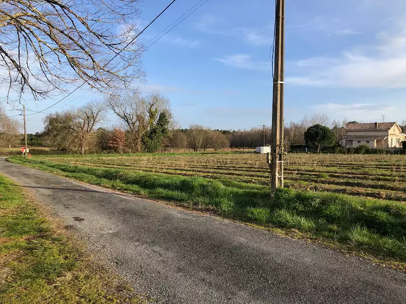 Terrain à bâtir, 630 m² - Générac (33920)