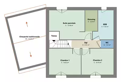 Maison neuve, 98 m²