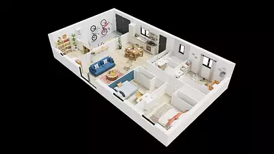 Maison neuve, 83 m²