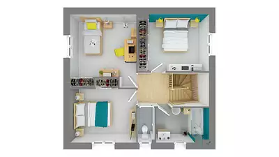 Maison neuve, 95 m²