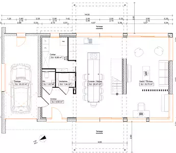 Maison neuve, 125 m²