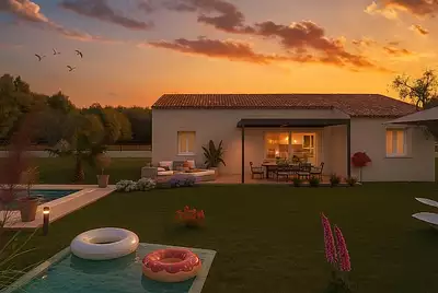 Maison neuve, 77 m²