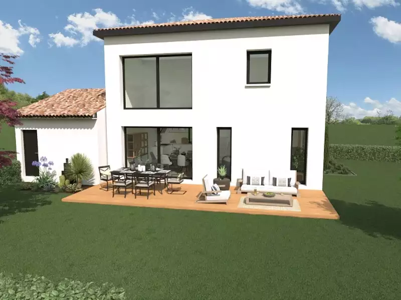 Maison neuve, 93 m² - Aouste-sur-Sye (26400)