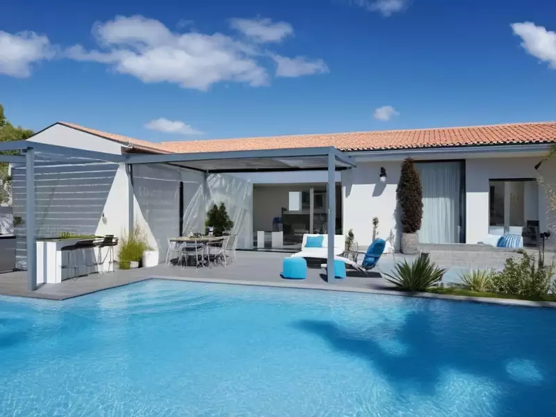 Maison neuve, 114 m² - Lussant (17430)