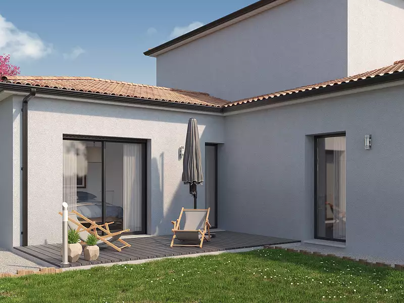 Maison neuve, 165 m² - Monts-sur-Guesnes (86420)
