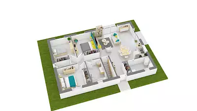 Maison neuve, 90 m²