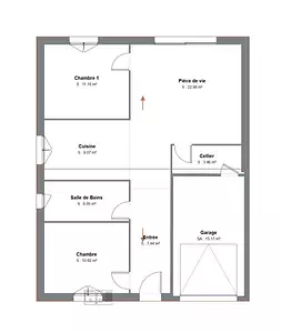 Maison neuve, 70 m²