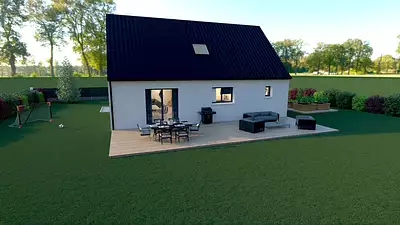 Maison neuve, 102,37 m²