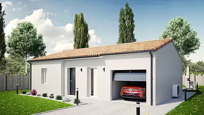 Maison neuve, 62 m²