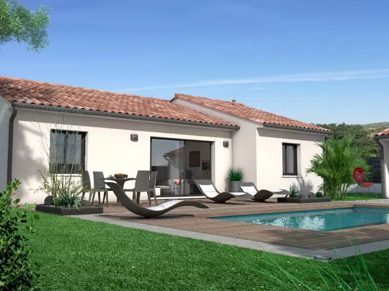 Maison neuve, 87 m² - Lasserre-Pradère (31530)