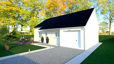 Maison neuve, 63,07 m²