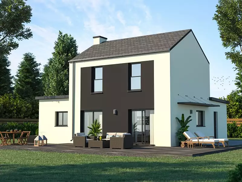Maison neuve, 84 m² - Riantec (56670)