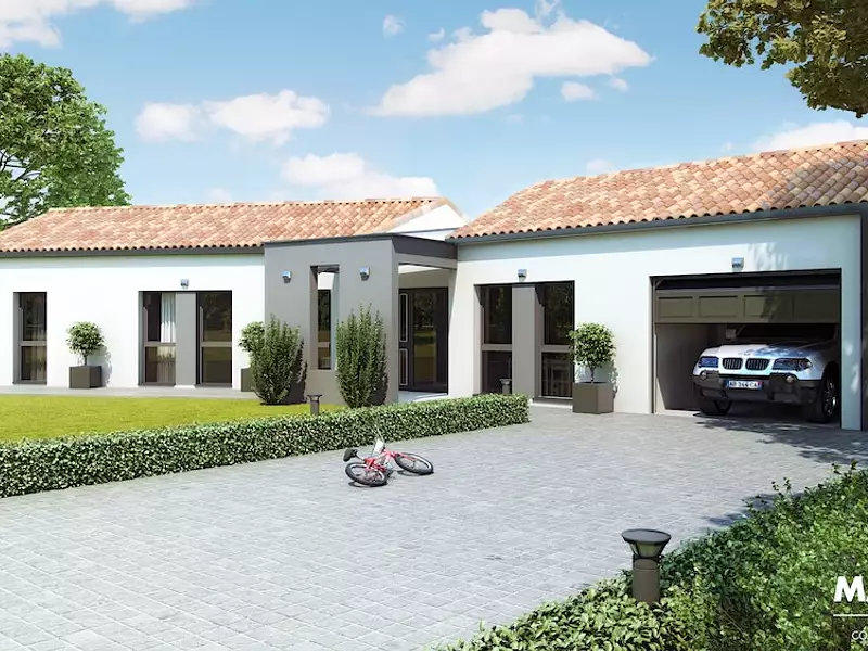 Maison neuve, 85 m² - Doué-la-Fontaine (49700)
