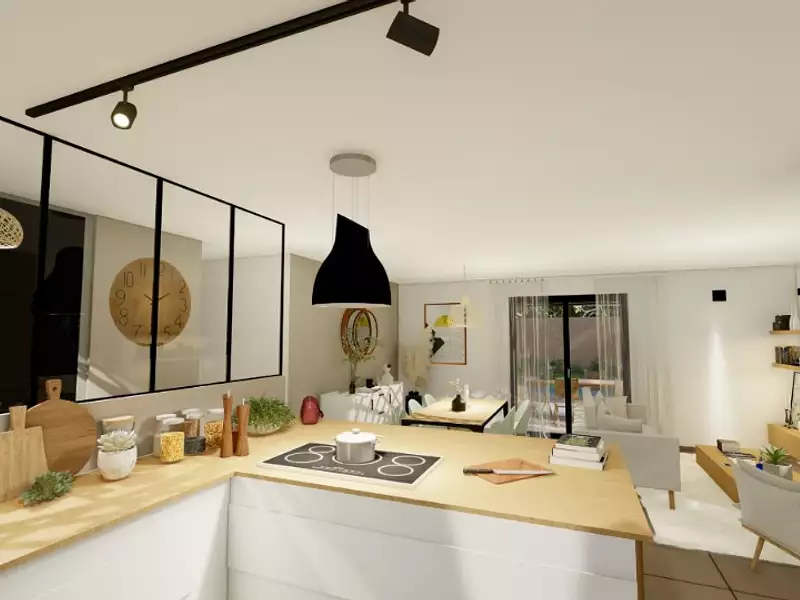 Maison neuve, 80 m² - Marsas (33620)