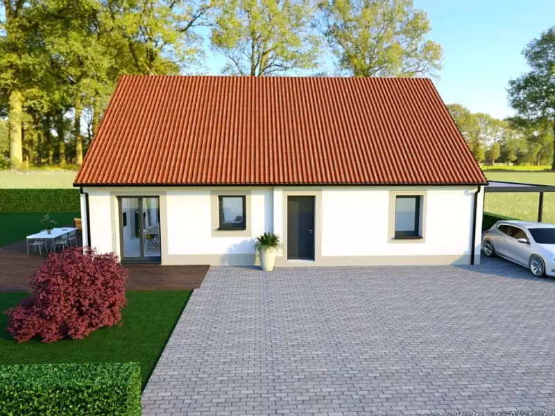 Maison neuve, 95 m² - Marquise (62250)