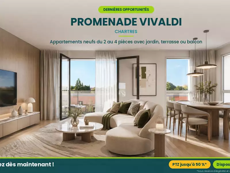 Programme neuf PROMENADE VIVALDI à Le Coudray (28630) – SULLY IMMOBILIER