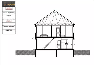 Maison neuve, 100 m²