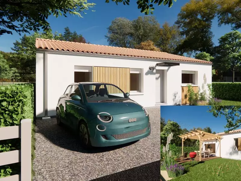 Maison neuve, 79 m² - Commequiers (85220)