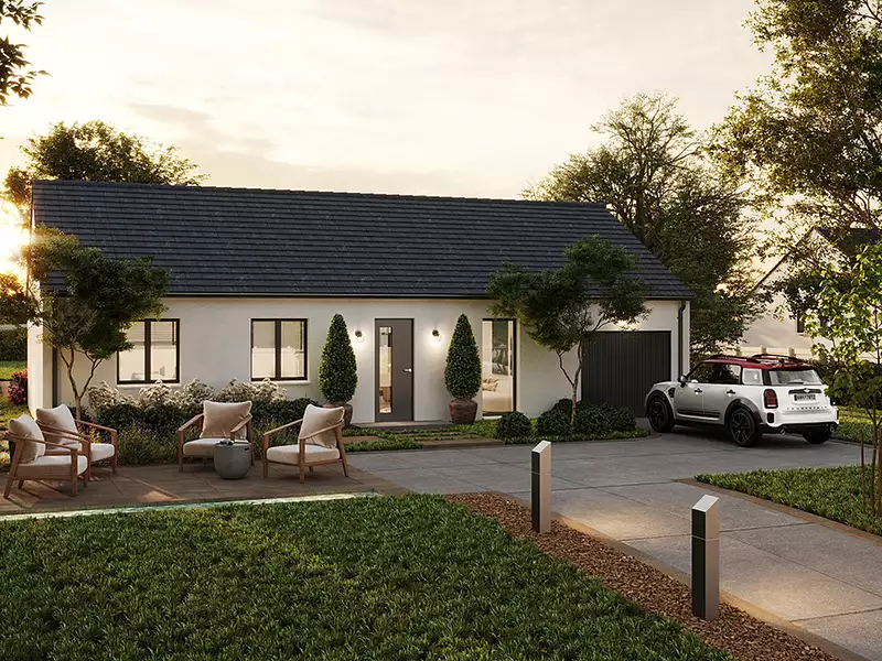 Maison neuve, 89 m² - Andelarrot (70000)