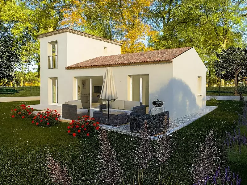 Maison neuve, 90 m² - Camps-la-Source (83170)