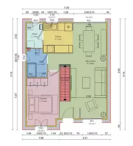 Maison neuve, 99 m²