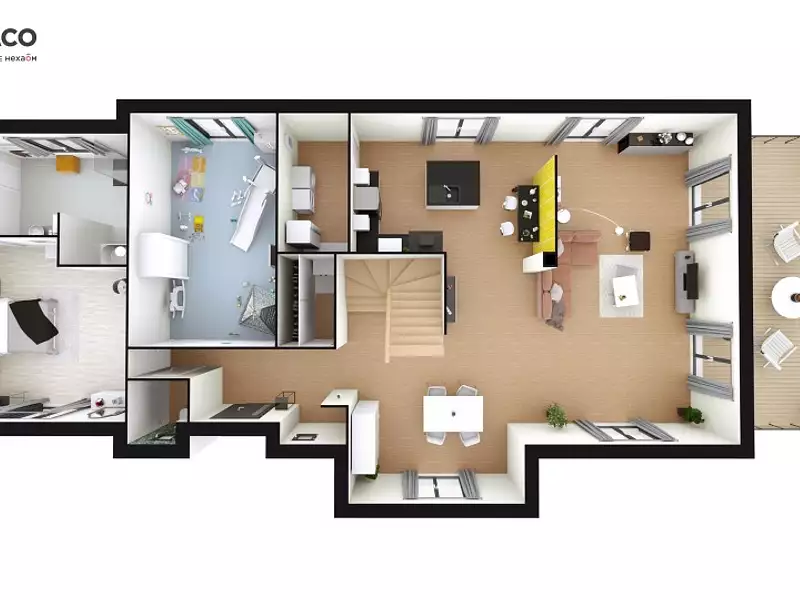 Maison neuve, 317 m² - Martigny (76880)