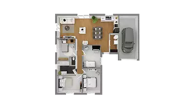 Maison neuve, 96 m²