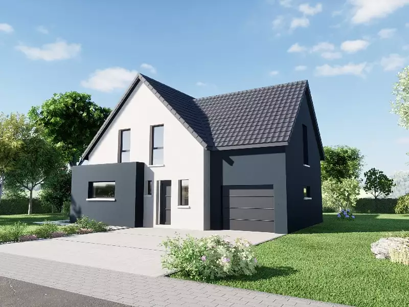 Maison neuve, 124 m² - Houssen (68125)