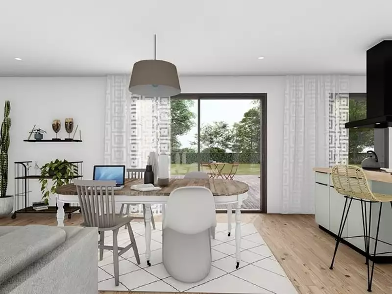 Maison neuve, 89 m² - Andrest (65390)