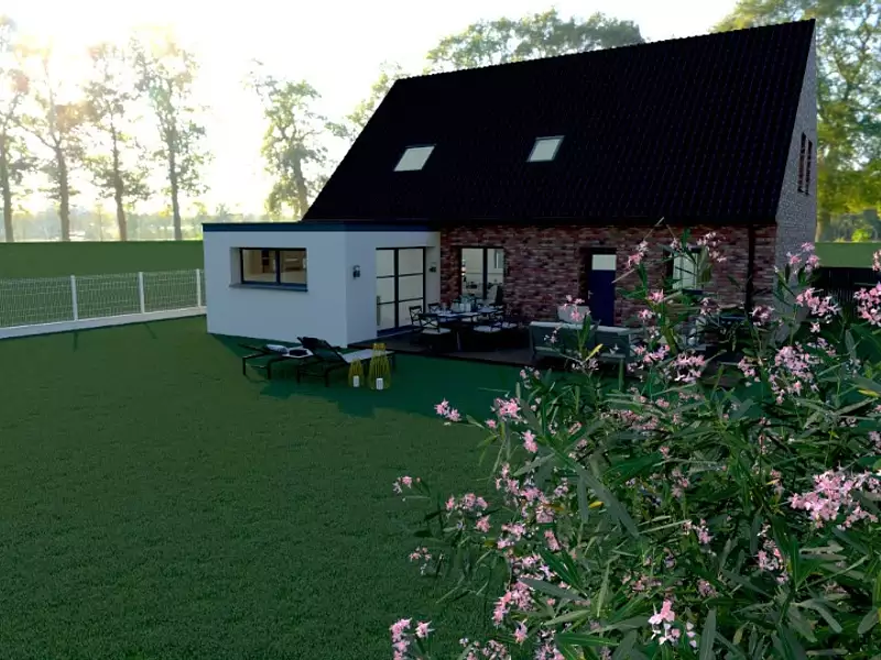 Maison neuve, 163 m² - Hamel (59151)