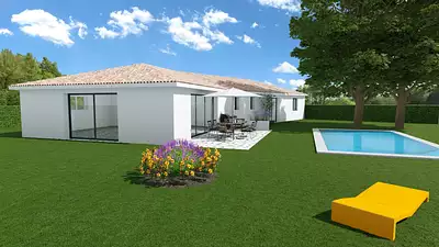 Maison neuve, 125 m²