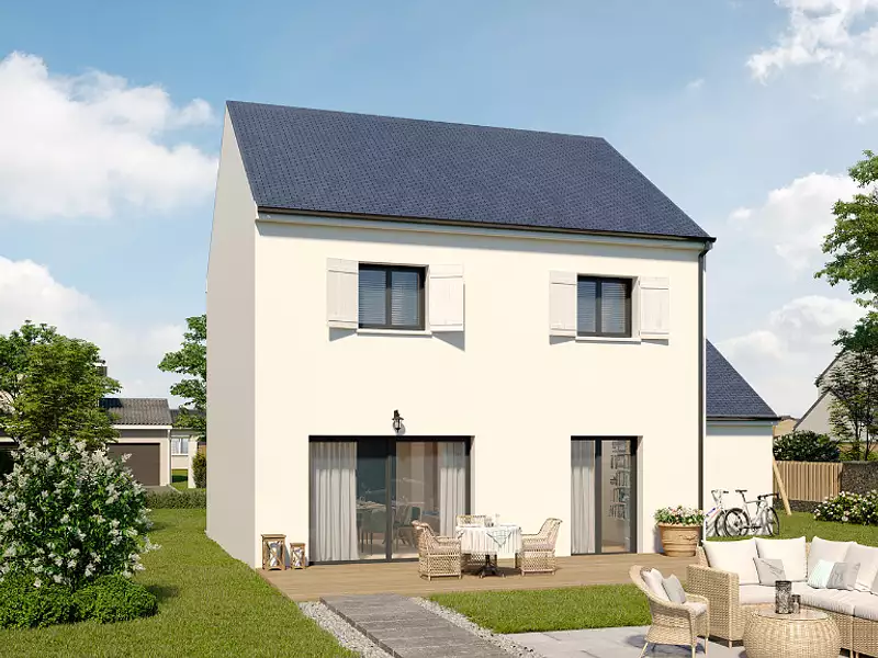 Maison neuve, 98 m² - Nanteuil-lès-Meaux (77100)