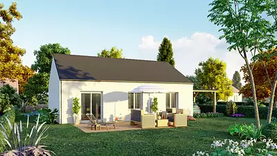 Maison neuve, 69,61 m²