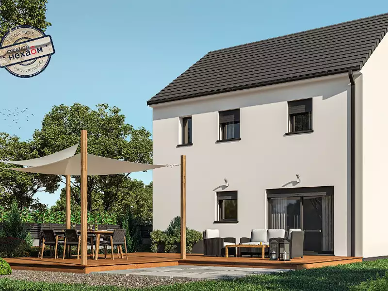 Maison neuve, 97 m² - Livry-sur-Seine (77000)