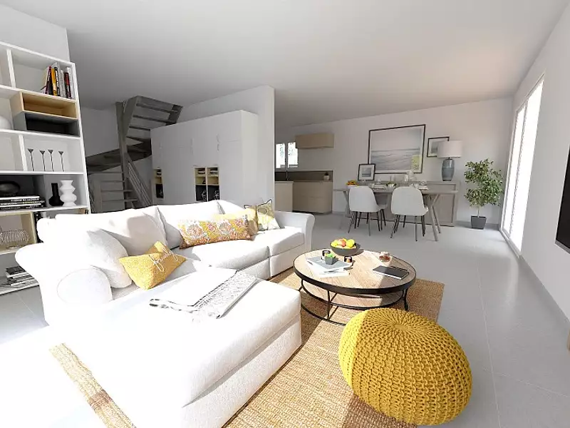 Maison neuve, 95 m² - Lancié (69220)