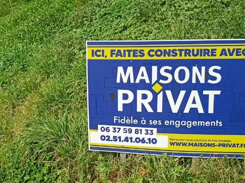 Terrain à bâtir, 544 m² - Saint-Jean-de-Beugné (85210)