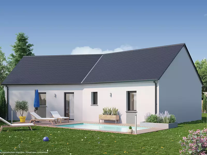Maison neuve, 83 m² - Traînou (45470)