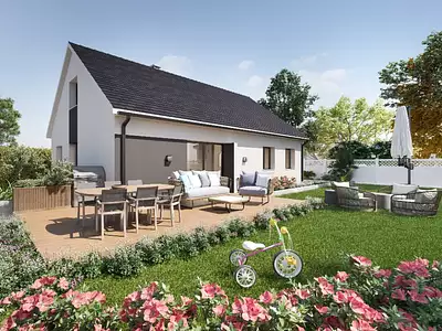 Maison neuve, 90 m²