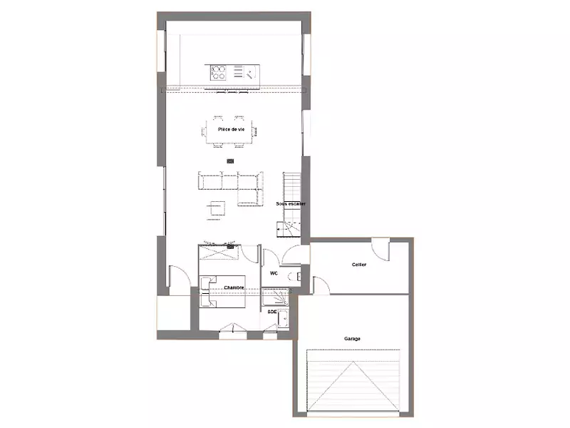 Maison neuve, 106 m² - Lannilis (29870)