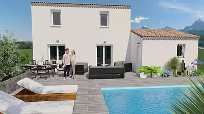 Maison neuve, 73 m²