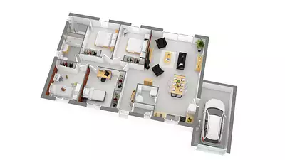 Maison neuve, 105 m²