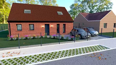 Maison neuve, 72 m²