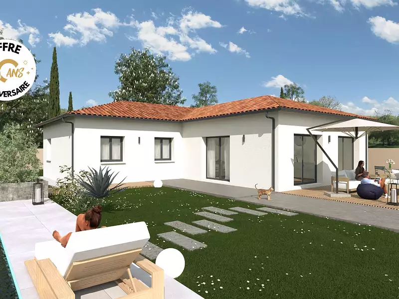 Maison neuve, 120 m² - Jonage (69330)