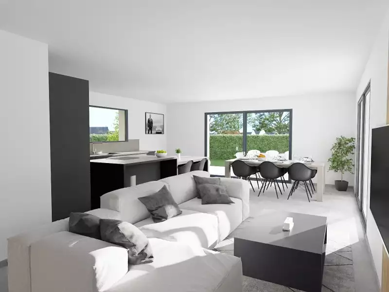 Maison neuve, 90 m² - Châtonnay (38440)