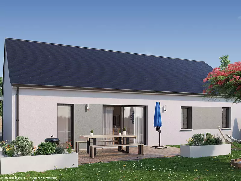 Maison neuve, 89 m² - Val-d'Izé (35450)